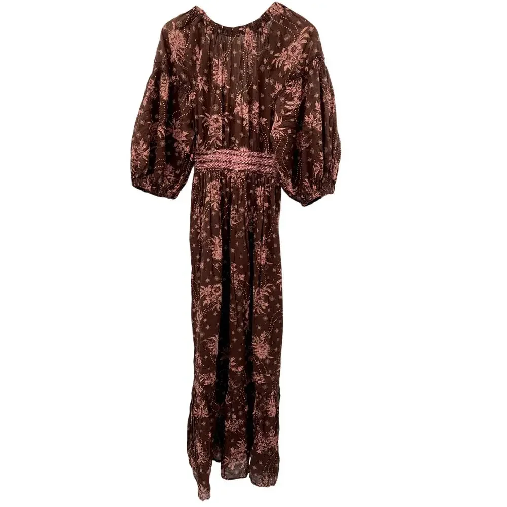 Free people brown golden hour Dress